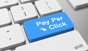 Pay per click text keyboard button