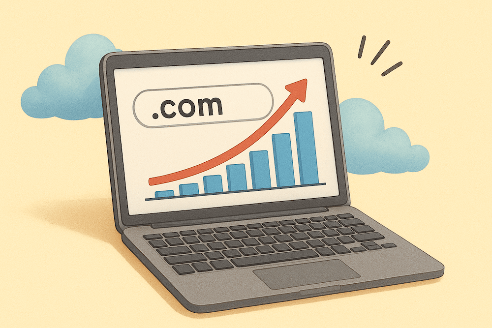 Sales are Increasing Fast!  Short Domain Names in High Demand!