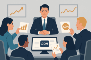 Dealing with Multiple Interested Parties in a Domain Sale