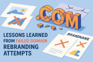 Lessons Learned from Failed Domain Rebranding Attempts