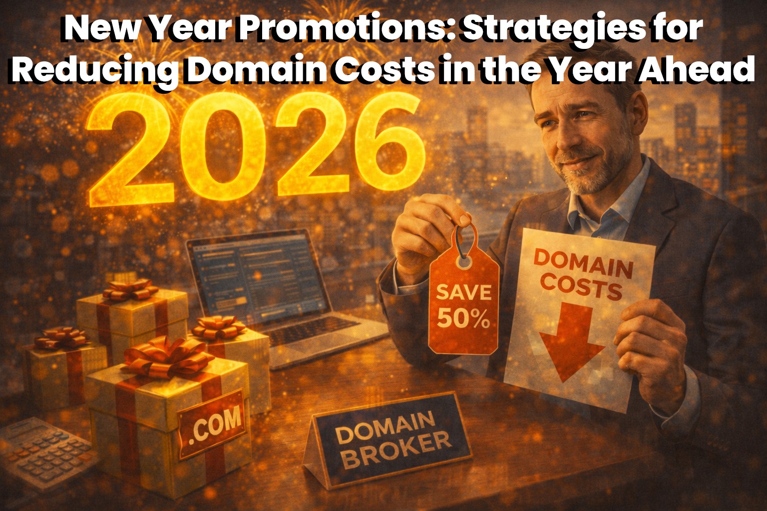 New Year Promotions: Strategies for Reducing Domain Costs in the Year Ahead
